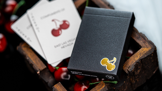 Cherry Casino House Deck (Monte Carlo Black and Gold) by Pure Imagination Projects