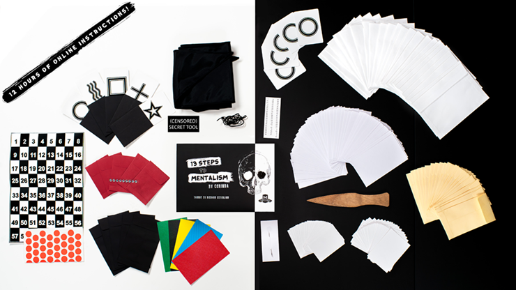 13 Steps To Mentalism - Special Edition Kit by Tony Corinda & Richard Osterlind