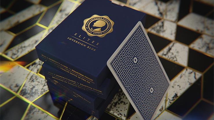 DMC ELITES: V4 - Sovereign Blue Playing Cards