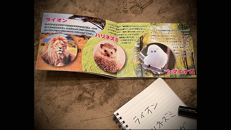 Mentalist's Animal Photo Book 2024 by Tenyo Magic