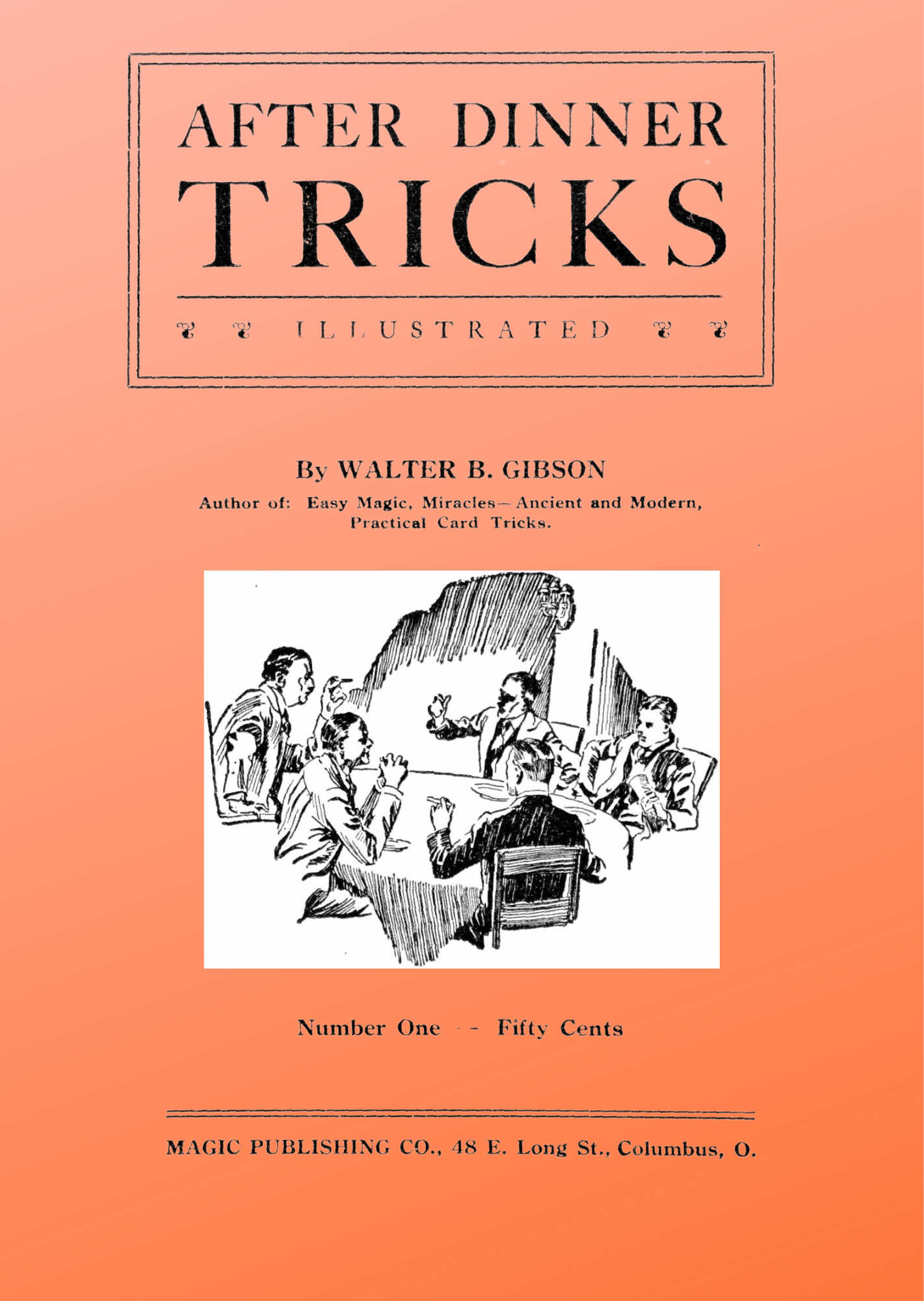 After Dinner Tricks - Walter Gibson [52 Weeks Project - #15]