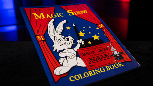 "Magic Show" Coloring Book - 3 way [Complete KIT - New High Quality Production]